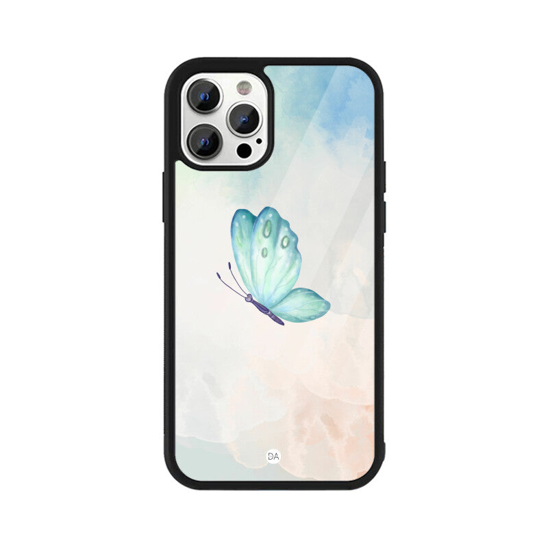 Butterfly Flying Design Case Cover For iPhone | Dhukeri Arts