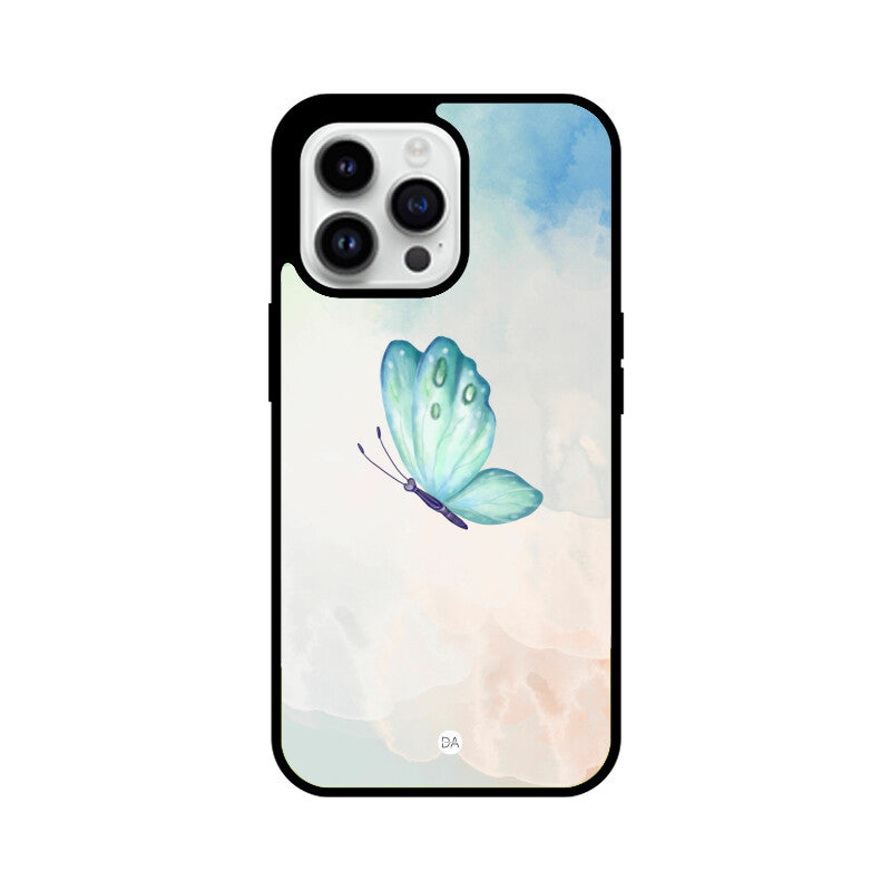 Butterfly Flying Design Case Cover For iPhone | Dhukeri Arts