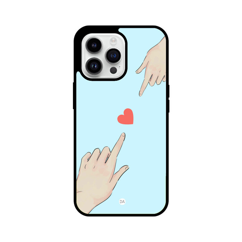 Touching Heart Design Case For iPhone