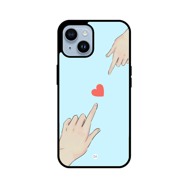 Touching Heart Design Case For iPhone