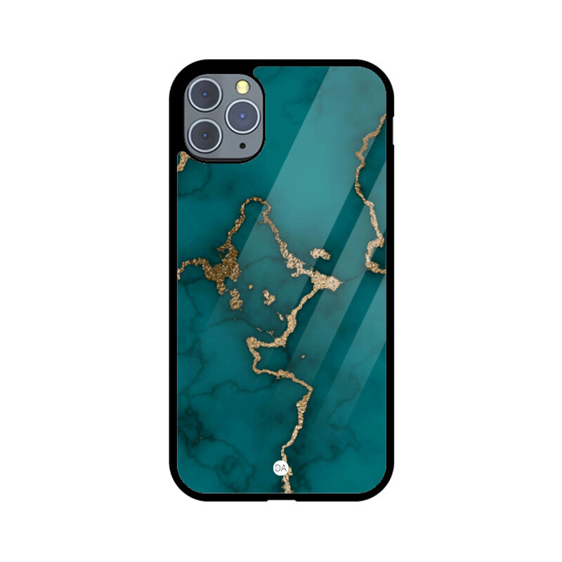 Marble Ocean Green Design Case For iPhone
