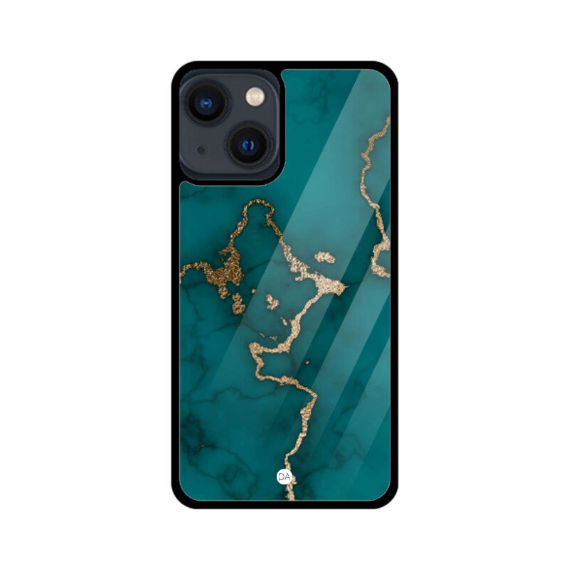 Marble Ocean Green Design Case For iPhone