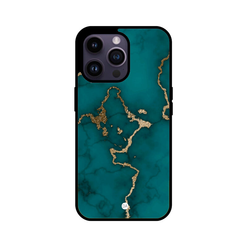 Marble Ocean Green Design Case For iPhone