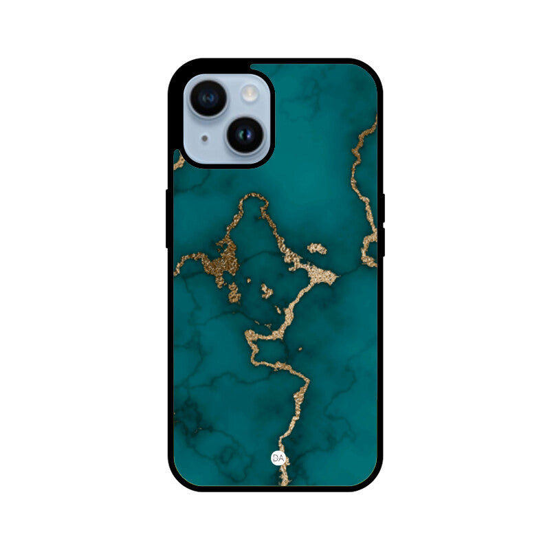 Marble Ocean Green Design Case For iPhone