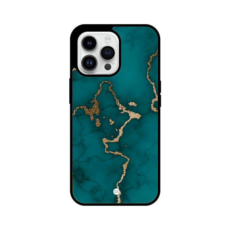 Marble Ocean Green Design Case For iPhone