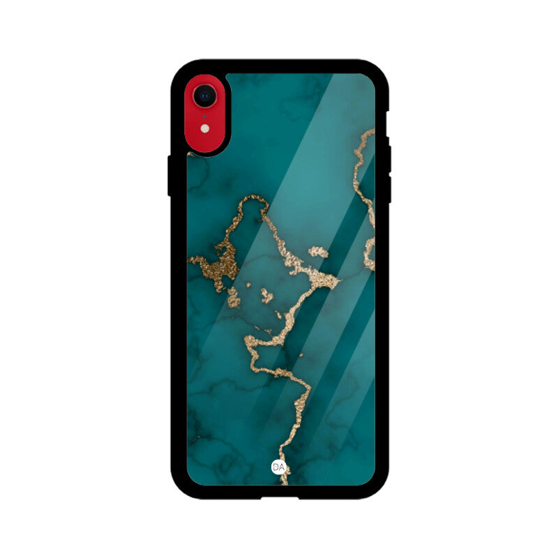 Marble Ocean Green Design Case For iPhone