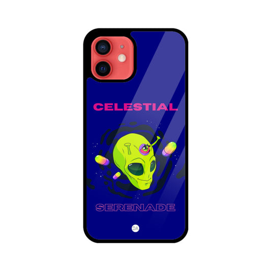 Alien Celestial Design Case For iPhone