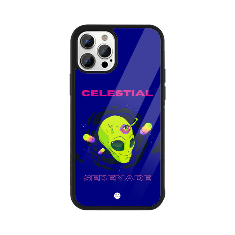 Alien Celestial Design Case For iPhone