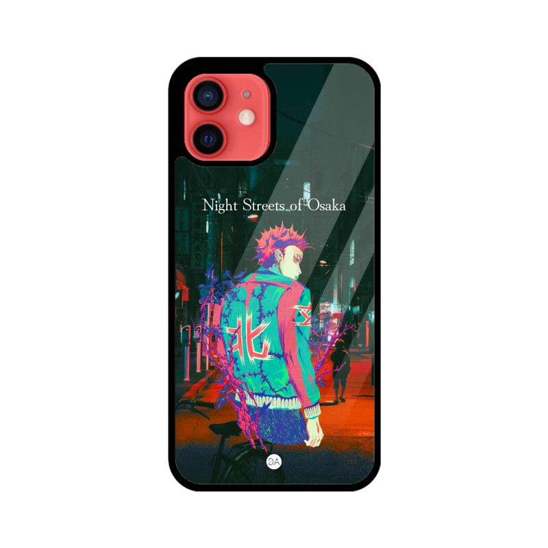 Osaka Night Streets Design Case For iPhone