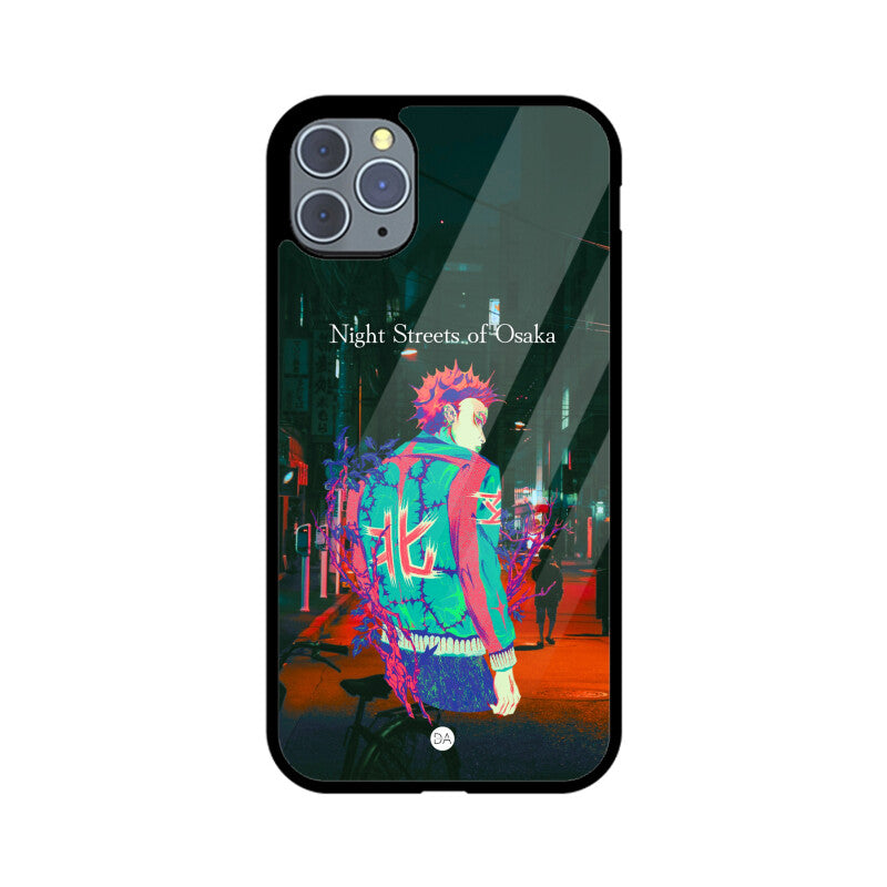 Osaka Night Streets Design Case For iPhone