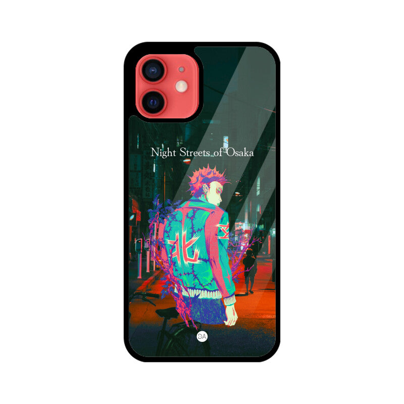 Osaka Night Streets Design Case For iPhone