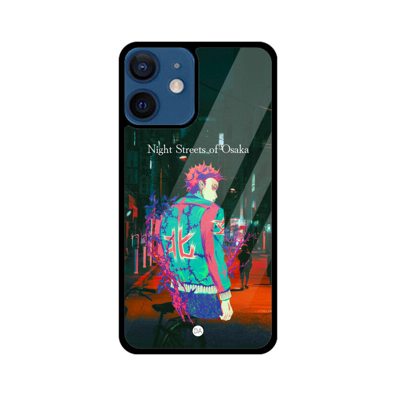 Osaka Night Streets Design Case For iPhone