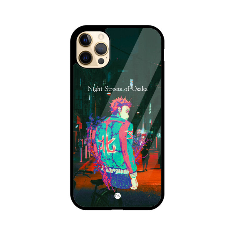 Osaka Night Streets Design Case For iPhone