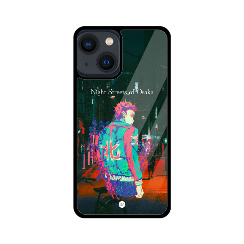 Osaka Night Streets Design Case For iPhone