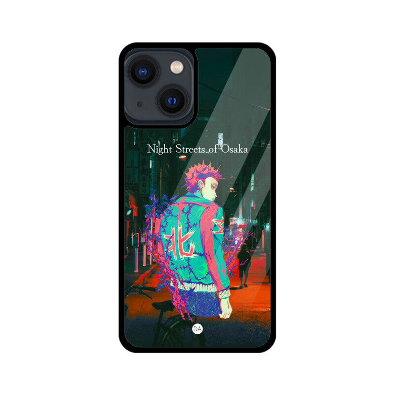 Osaka Night Streets Design Case For iPhone