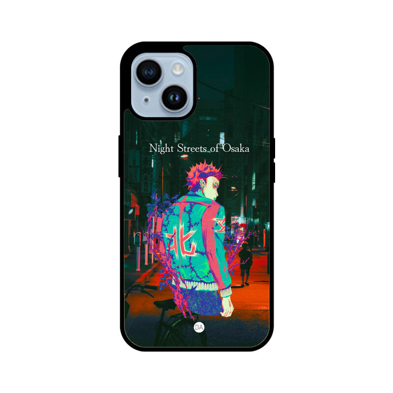 Osaka Night Streets Design Case For iPhone