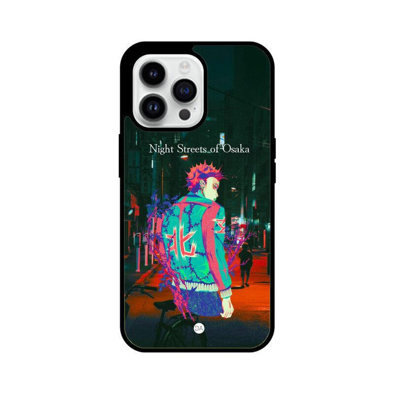 Osaka Night Streets Design Case For iPhone