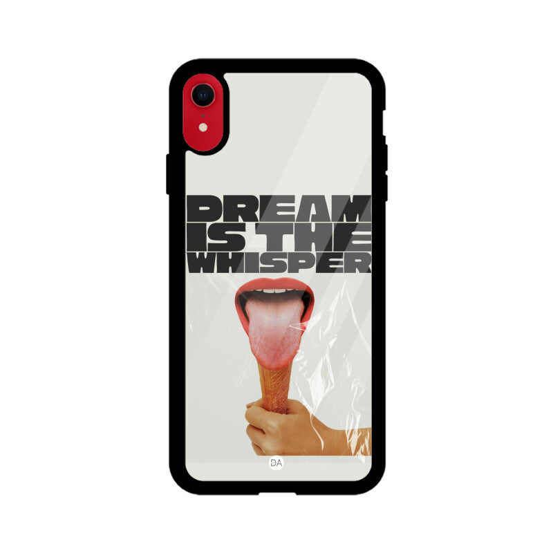 Dream Is The Whisper Design Case Cover For iPhone | Dhukeri Arts