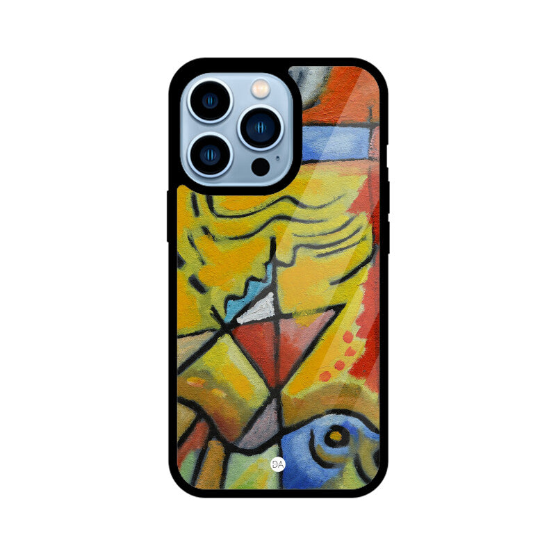 Graffiti Retro Punch Design Case For iPhone