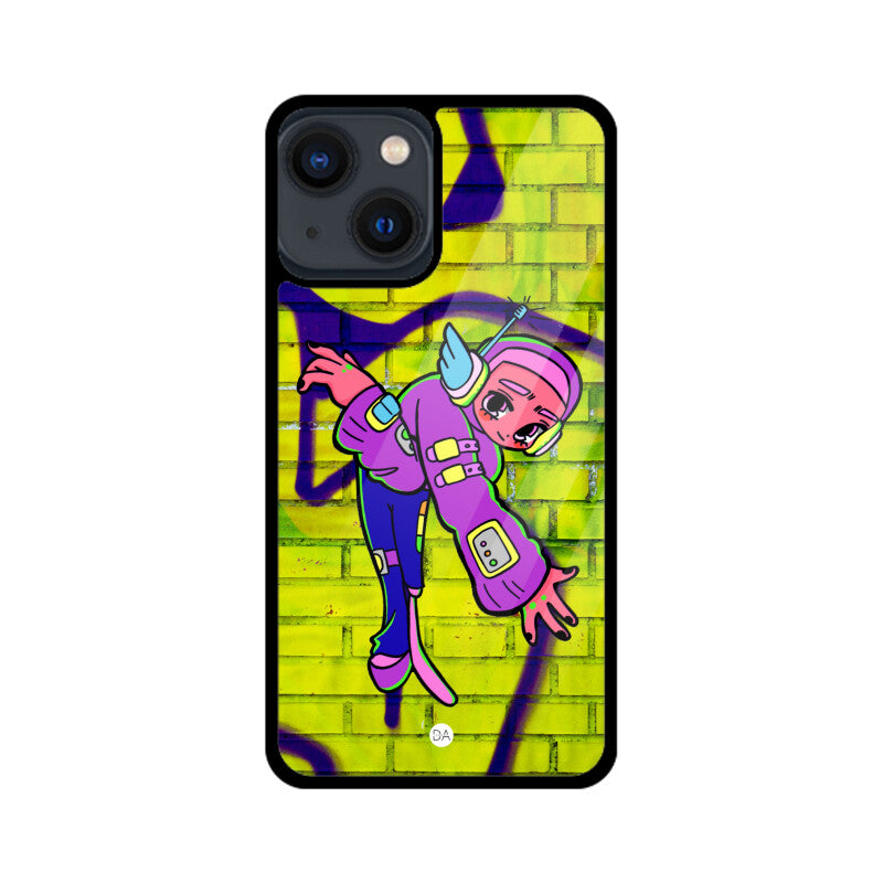 Graffiti Emerald Design Case For iPhone