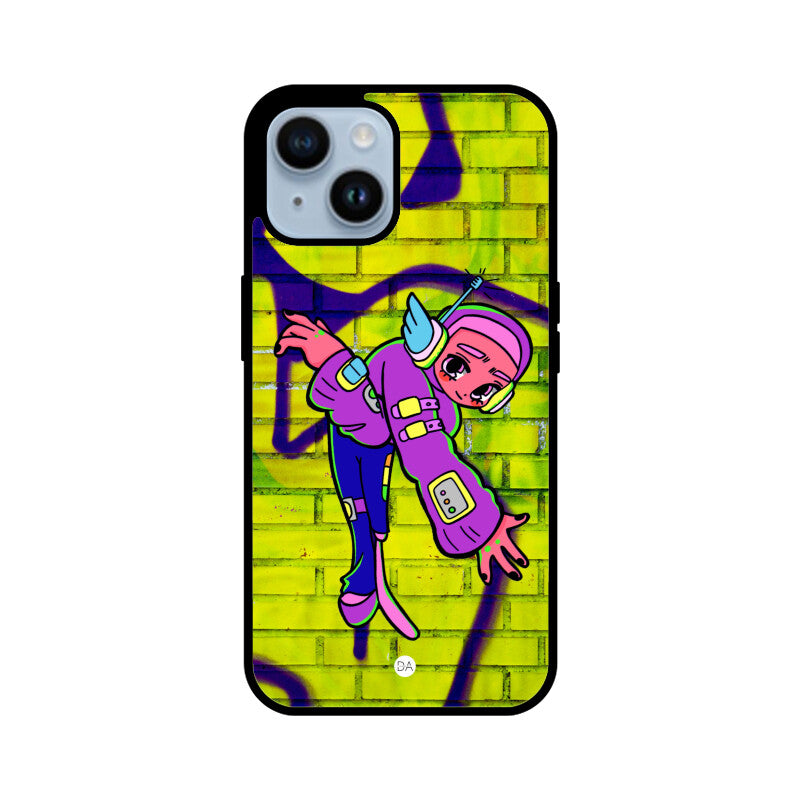 Graffiti Emerald Design Case For iPhone