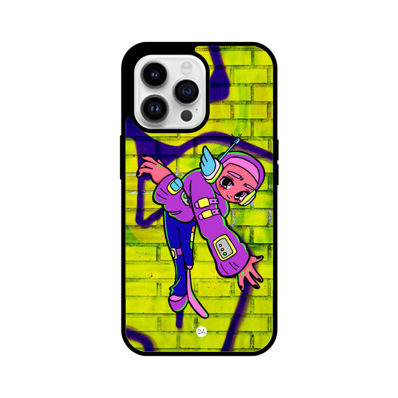 Graffiti Emerald Design Case For iPhone