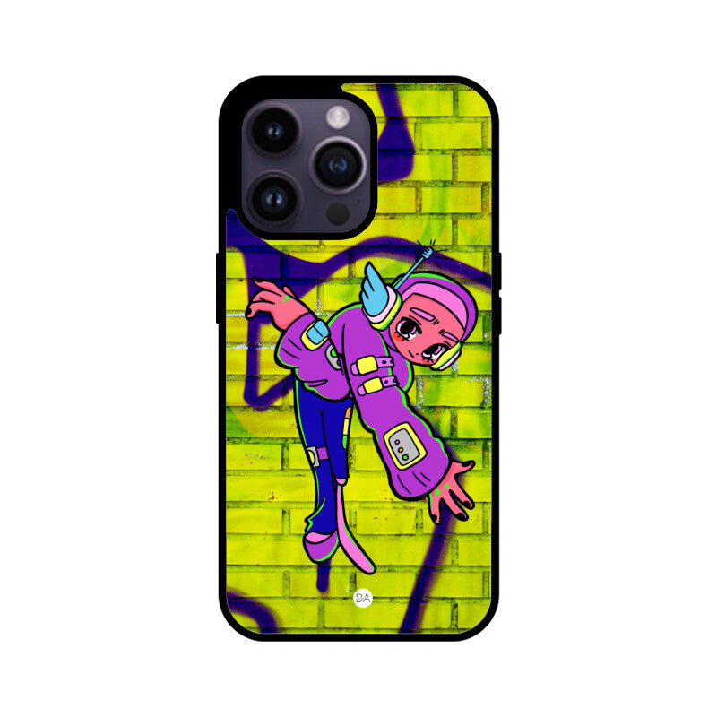 Graffiti Emerald Design Case For iPhone