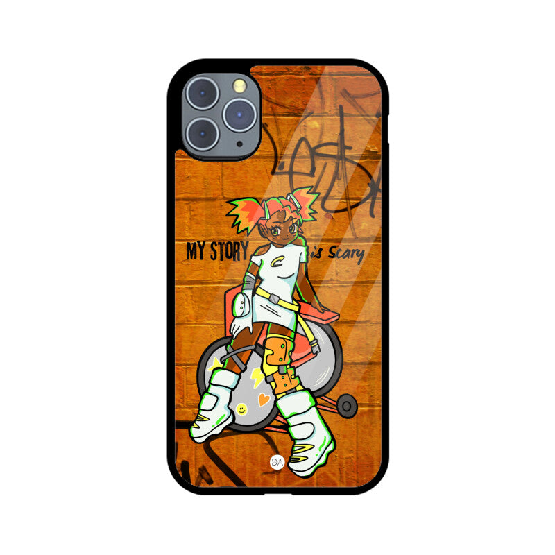 My Story is Scary Design Case For iPhone