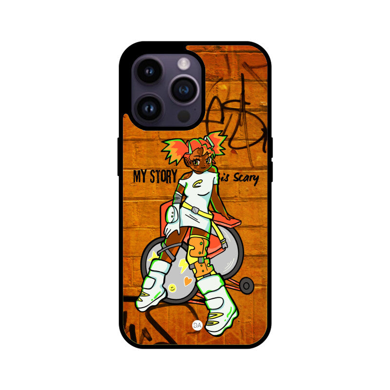My Story is Scary Design Case For iPhone
