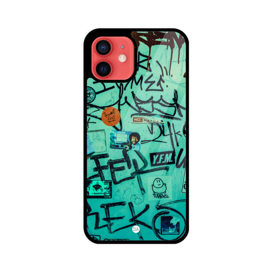 Graffiti Green Design Case For iPhone