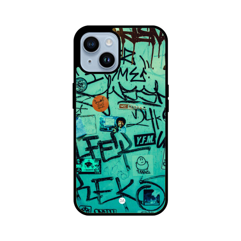 Graffiti Green Design Case For iPhone