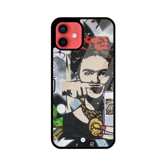 Woman Graffiti Design Case For iPhone