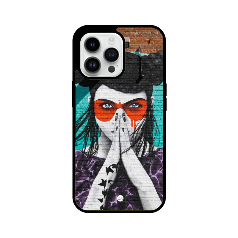 Gratitude Girl Design Case For iPhone