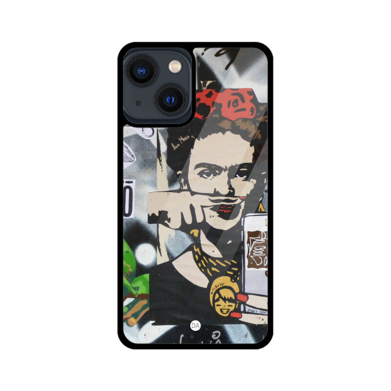 Woman Graffiti Design Case For iPhone