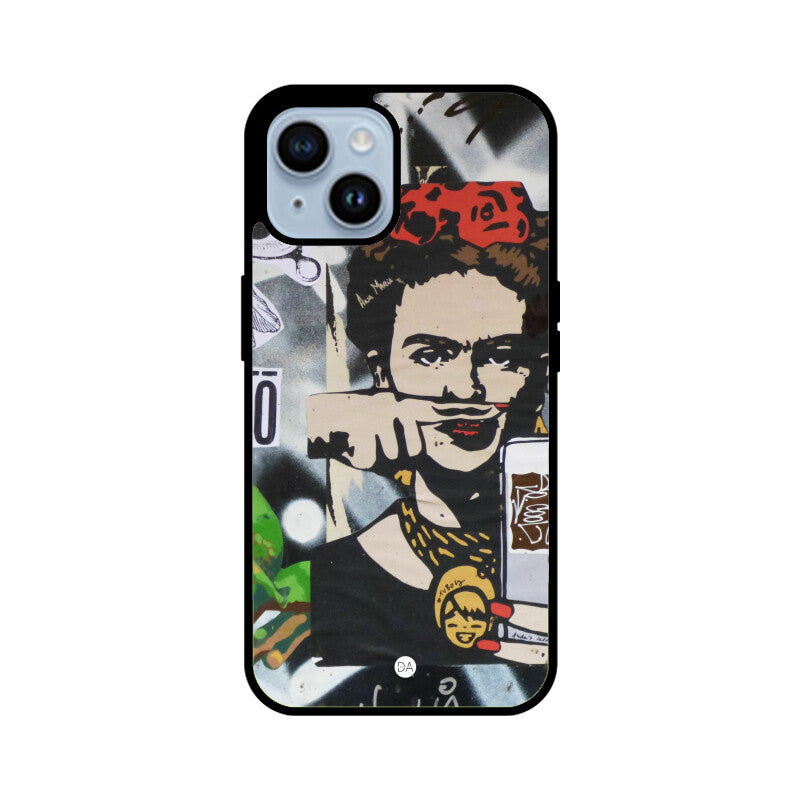 Woman Graffiti Design Case For iPhone