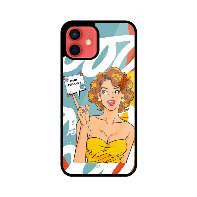 OHH Hello ! Design Case For iPhone