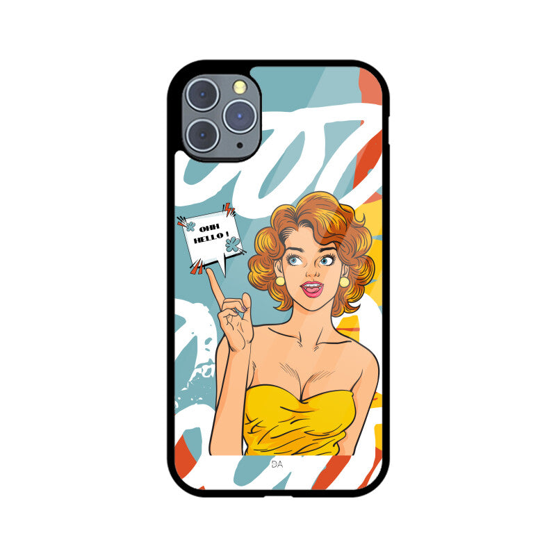 OHH Hello ! Design Case For iPhone