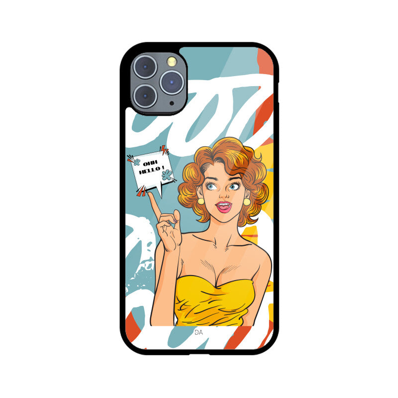 OHH Hello ! Design Case For iPhone
