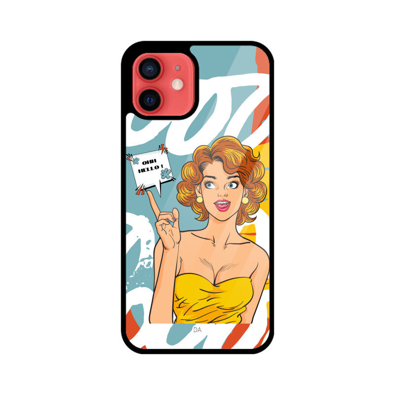 OHH Hello ! Design Case For iPhone