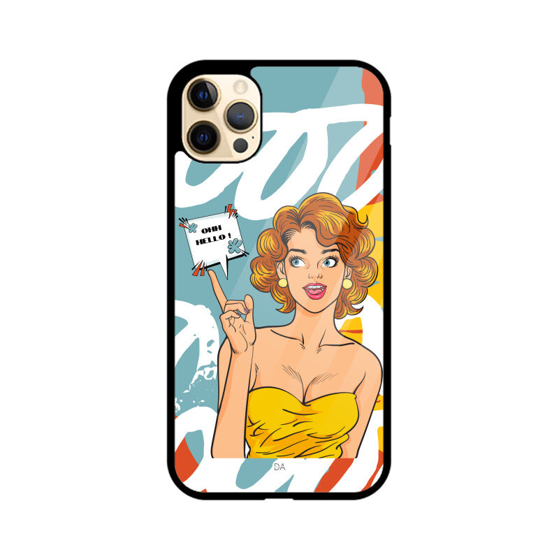 OHH Hello ! Design Case For iPhone