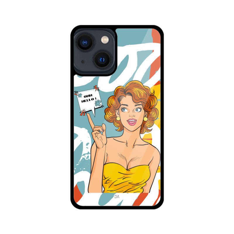 OHH Hello ! Design Case For iPhone