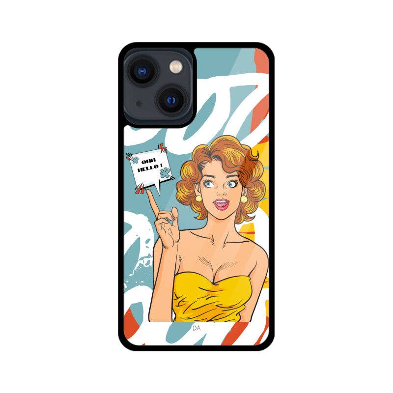 OHH Hello ! Design Case For iPhone