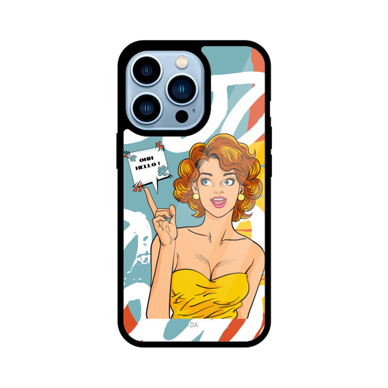 OHH Hello ! Design Case For iPhone