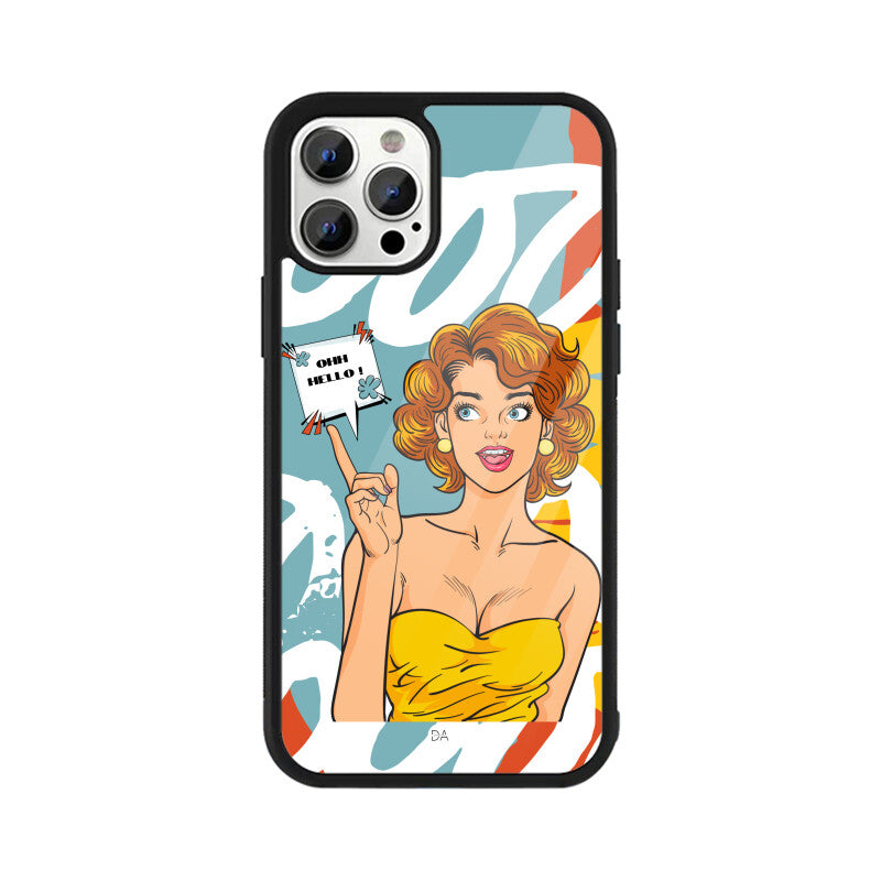 OHH Hello ! Design Case For iPhone