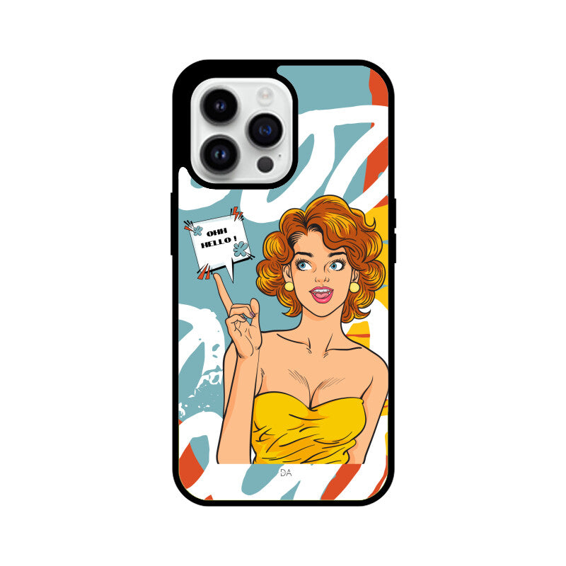 OHH Hello ! Design Case For iPhone