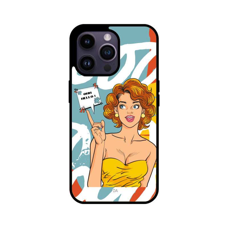 OHH Hello ! Design Case For iPhone