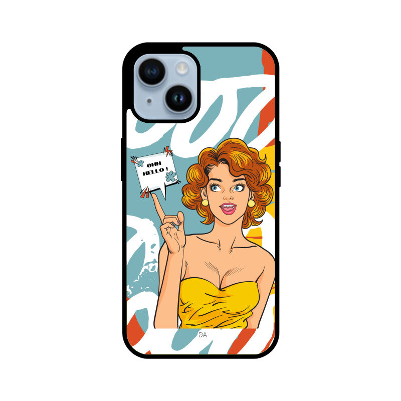 OHH Hello ! Design Case For iPhone