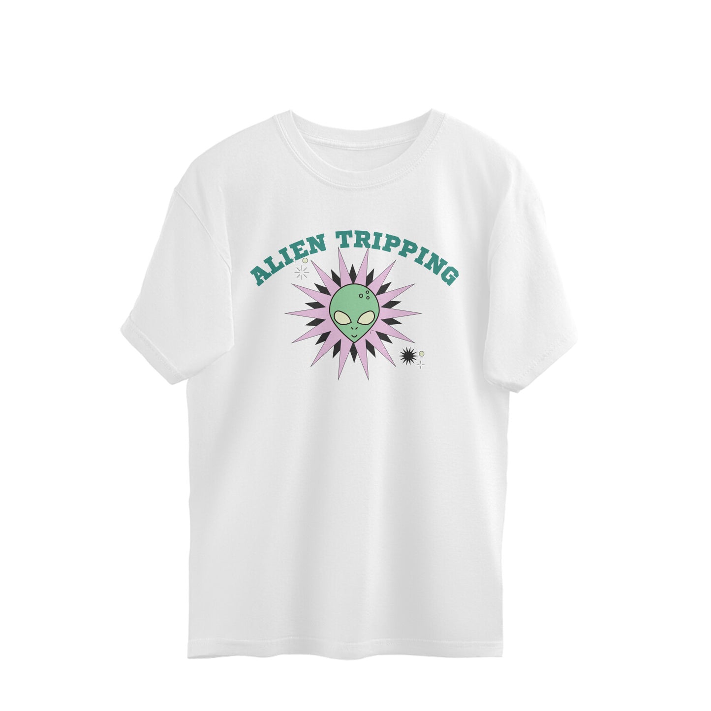 Alien Tripping Oversized Tshirt