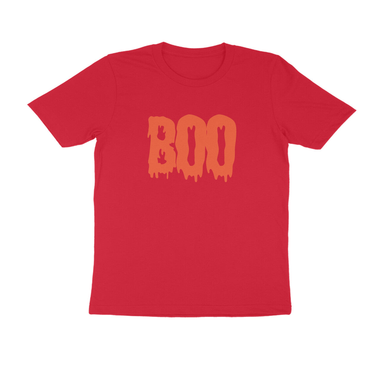 Boo Red Tshirt | Dhukeri Arts