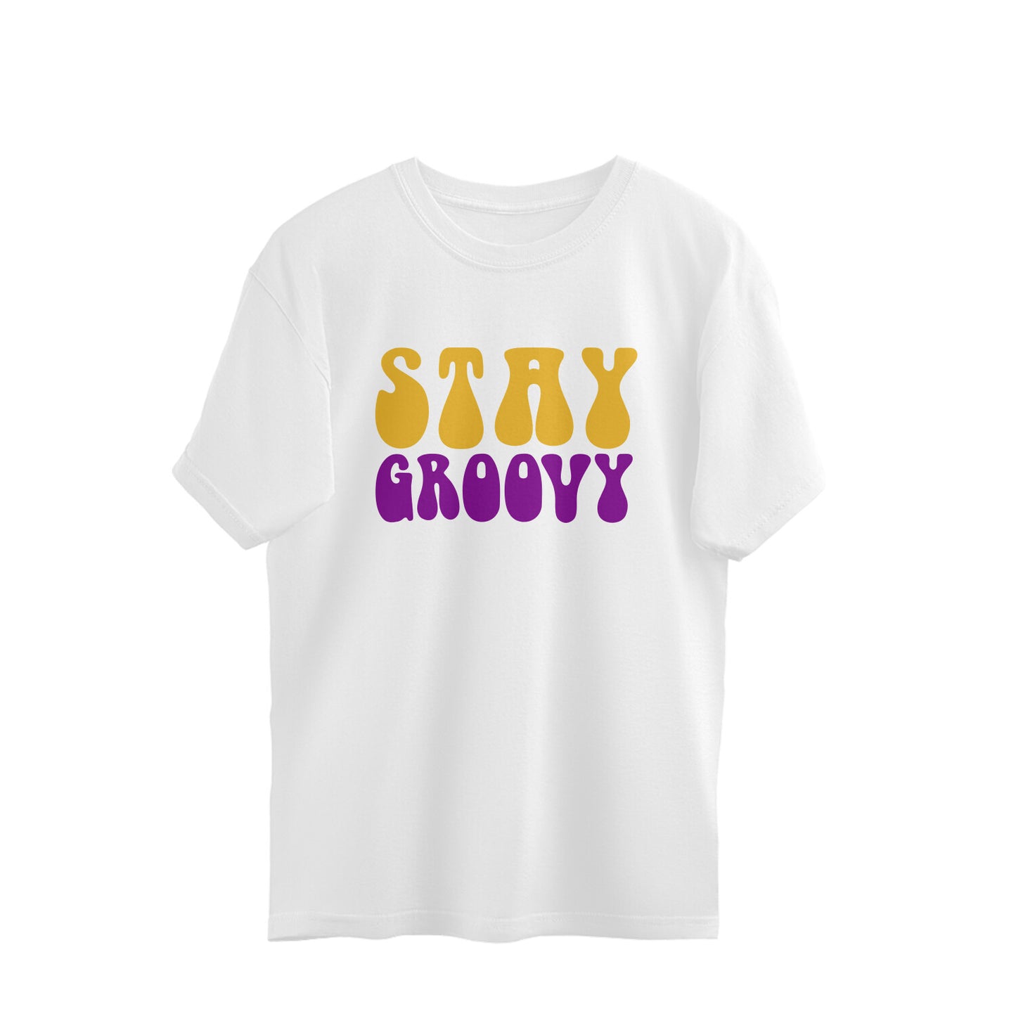 Stay Groovy Oversized Tshirt